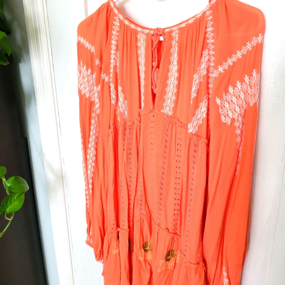 FREE PEOPLE "FREE HORSES" MINI DRESS